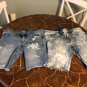 Pac sun jean shorts skinny.